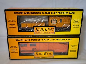 Rail King freight cars-New in box-2 pcs