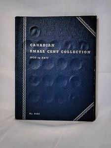 Canadian Small Cent Book - Almost Completed