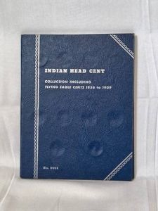 Indian Head Cent Book - Semi Completed