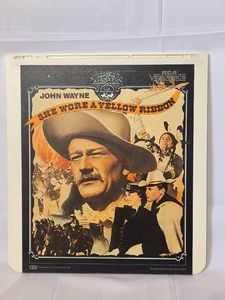 SelectaVision Video disk-1949 John Wayne film-She Wore a Yellow Ribbon