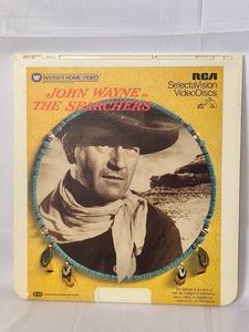 Vintage 1982 RCA SelectaVision Videodisc-The Searchers ft. John Wayne