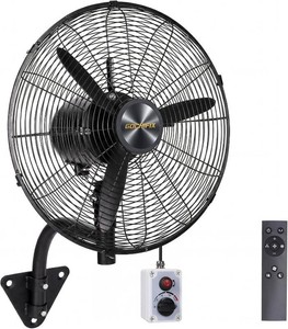 Gochifix Wall Mount 20 Oscillating Fan with Remote