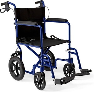 Medline Aluminum Transport Chair