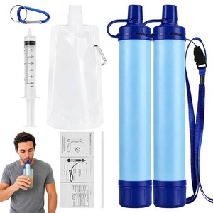 Hydra X1 Water Filter Emergency Water Filter Straw (Two Pieces)