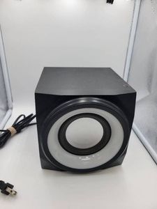 Sharper Image SBT2005 LED Light-Up Subwoofer 2.1 Base Unit - Untested, As-Is