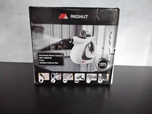 REDHUT Handheld Steam Cleaner - 900-1050W, 3 Bar, Multi-Surface w 9-Pc Accessories, New Sealed