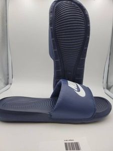 Nike Victori One Mens Midnight NavyWhite Slide Sandals Size 11 - New Without Box