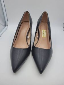a new day Cindy Mid Womens Black Pointed Toe Pumps Size 9 - New