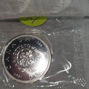 1964 Royal Canadian Mint Proof Dollar, UNC, Silver