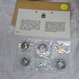 1964 Royal Canadian Mint Proof Set,Silver, UNC