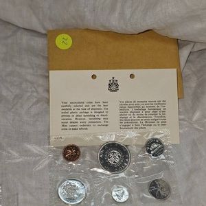 1964 Royal Canadian Mint Proof Set,Silver, UNC