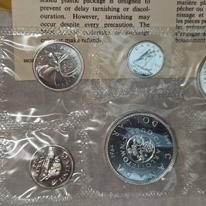 1964 Royal Canadian Mint Proof Set,Silver, UNC