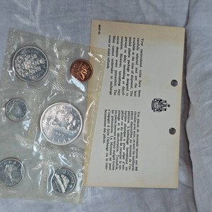 1965 Royal Canadian Mint Proof Set, Silver, UNC
