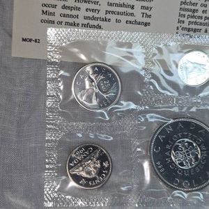 1964 Royal Canadian Mint Proof Set,Silver, UNC