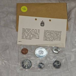 1964 Royal Canadian Mint Proof Set,Silver, UNC