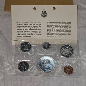 1964 Royal Canadian Mint Proof Set,Silver, UNC