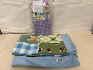 Handmade Baby quilts-Polar Fleece & Flannel Backs