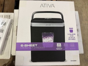Ativa 6 Sheet Cross-Cut Shredder