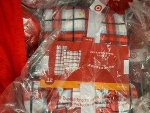 Large Box of Childrens Holiday Theme Tshirts, PJs etc.. Multiple Sizes