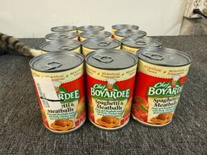 12x Chef Boyardee Spaghetti & Meatballs