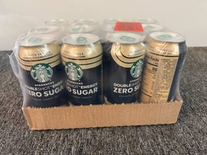 12x Starbucks DoubleShot Zero Sugar-French Vanilla