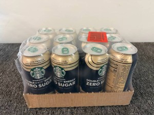 12x Starbucks DoubleShot Zero Sugar-French Vanilla
