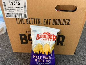 55ct Boulder Canyon Malt Vinegar & Sea Salt