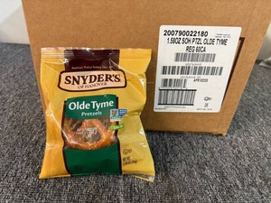 60ct Snyders Old Tyme Pretzels