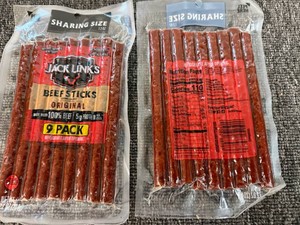 2x 9pack Jack Links Beef Sticks