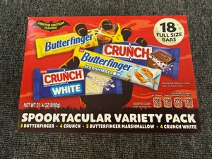 18 Nestles Full Size Candy Bars-Variety Box
