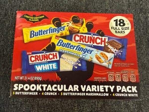 18 Nestles Full Size Candy Bars-Variety Box