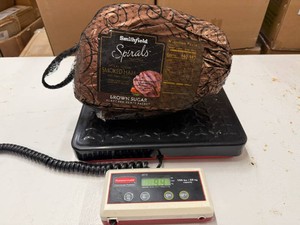 9.4lbs Smithfield Spirals Smoked Ham-Brown Sugar Glaze Packet