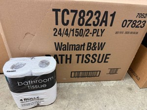 24x 4ct Walmart Bath Tissue