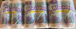 12x 4ct (48rolls) Blosson Toilet Paper