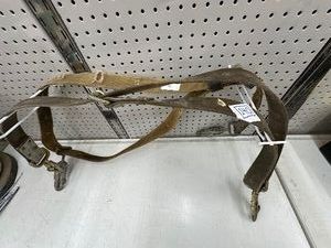 ( 2 ) Vintage CLIMBING HARNESSES - for decor, etc