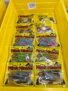 New  Northland - 10 pkg - SOFT PLASTIC BAIT SAMPLER