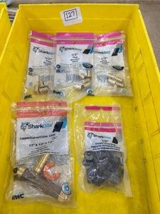 PEX SharkBite Lot - 5 pkgs