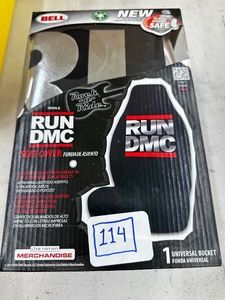 NEW  SEAT COVER - RUN DMC