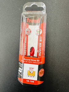 NEW   FREUD - Round Nose Bit - 316. 18-106