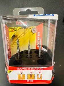 New  FREUD - Fine Detail 3 pc CNC Set - 87-308