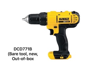 DEWALT 20V 12 DRILL - TOOL ONLY - DCD771B - New, out of box
