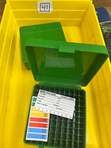 Lot of 2 CASE-GARD Divided Cartridge Case - P-100-44