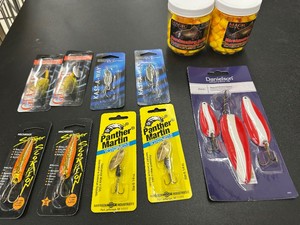 New  ASSORTED FISHING LOT - 11 pkgs