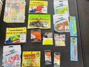 Runout ASSORTED FISHING TACKLE - 15 pkg Variety