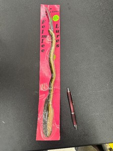 HUGE 16 EEL LURE - Felmlee - Awesome ick