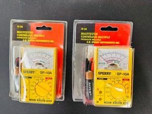 Lot of 2 - (New)  Sperry Analog MULTITESTERS - SP-10A