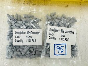 200 GREY WIRE NUTS