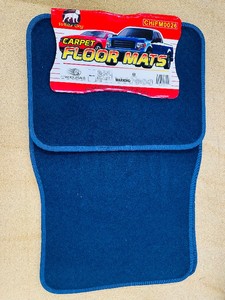 New  UNIVERSAL FLOOR MAT SET - Royal Blue