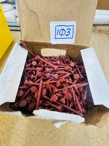 2 RED NEOPREME NAILS