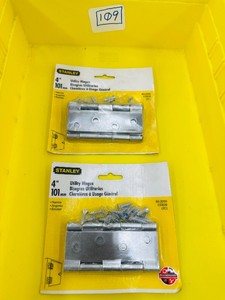 2 pkgs UTILITY HINGES - NEW